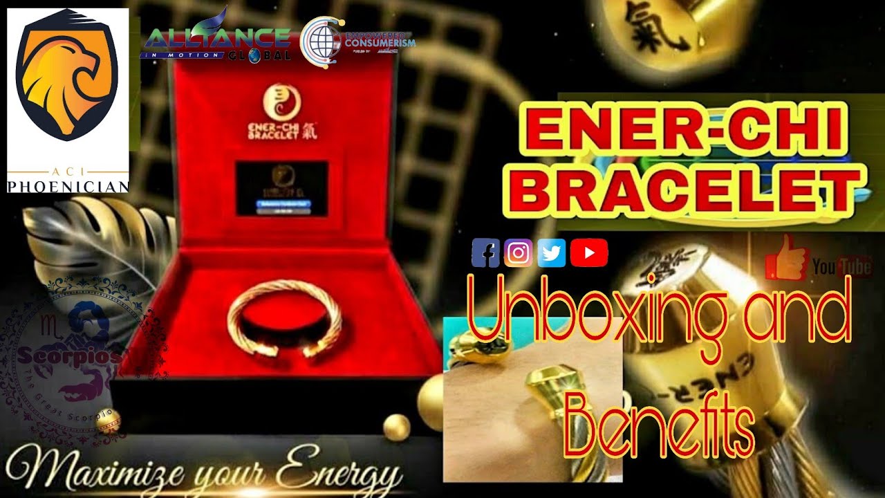 ENERCHI BRACELET Unboxing Benefits and Maximize Your Energy YouTube