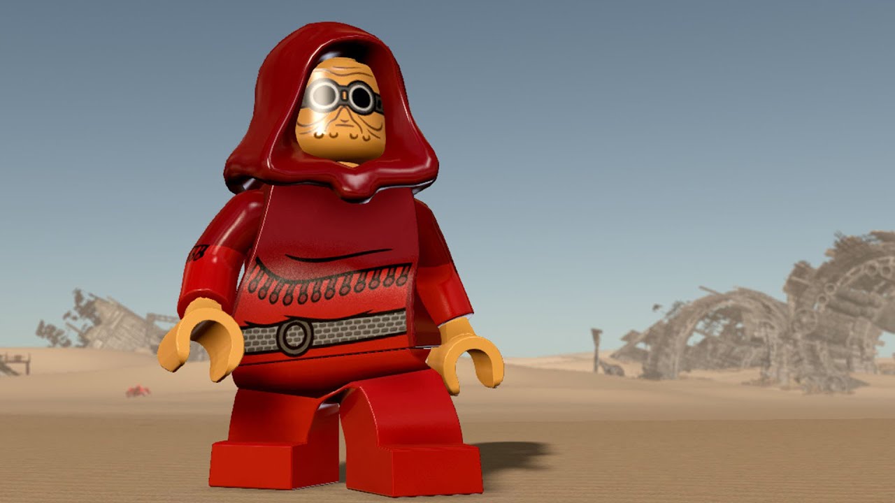 LEGO Star Wars: The Force Awakens - Infrablue Zedbeddy Coggins | Free Roam Gameplay (PC HD) [1080p]