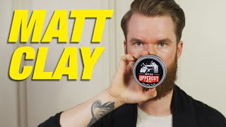 MATTE POMADE mit krassem Halt! | Uppercut Matt Clay Review