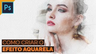 COMO CRIAR O EFEITO AQUARELA | PHOTOSHOP screenshot 3