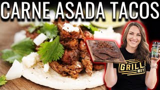 Quick and Easy CARNE ASADA TACOS! | How To