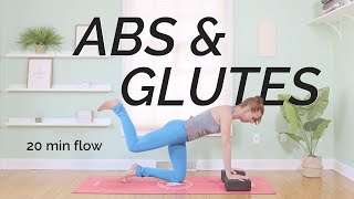 Abs & Glutes | Yoga for Core Strength, Stability & Balance | 20 Min Beginner Flow