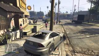 GTA V Cheats slippery streets