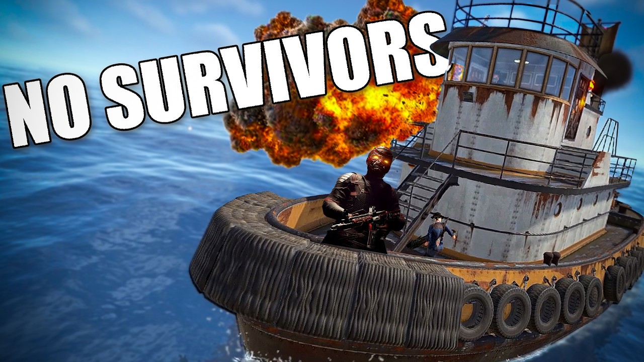 You've Never Seen Tugboat Combat Like This in Rust
