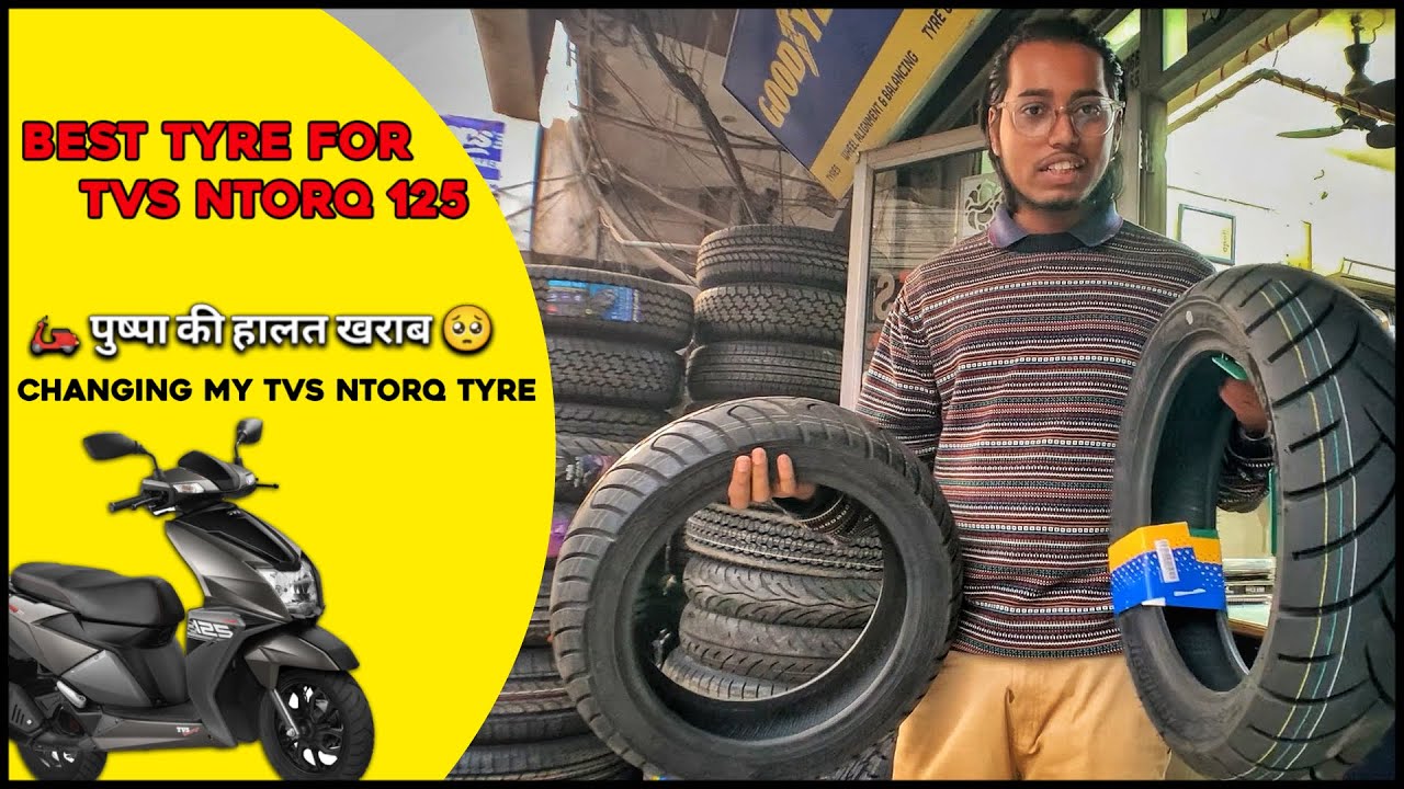 Tvs Ntorq Tyre Change Patna Bihar Manmauzi YouTube