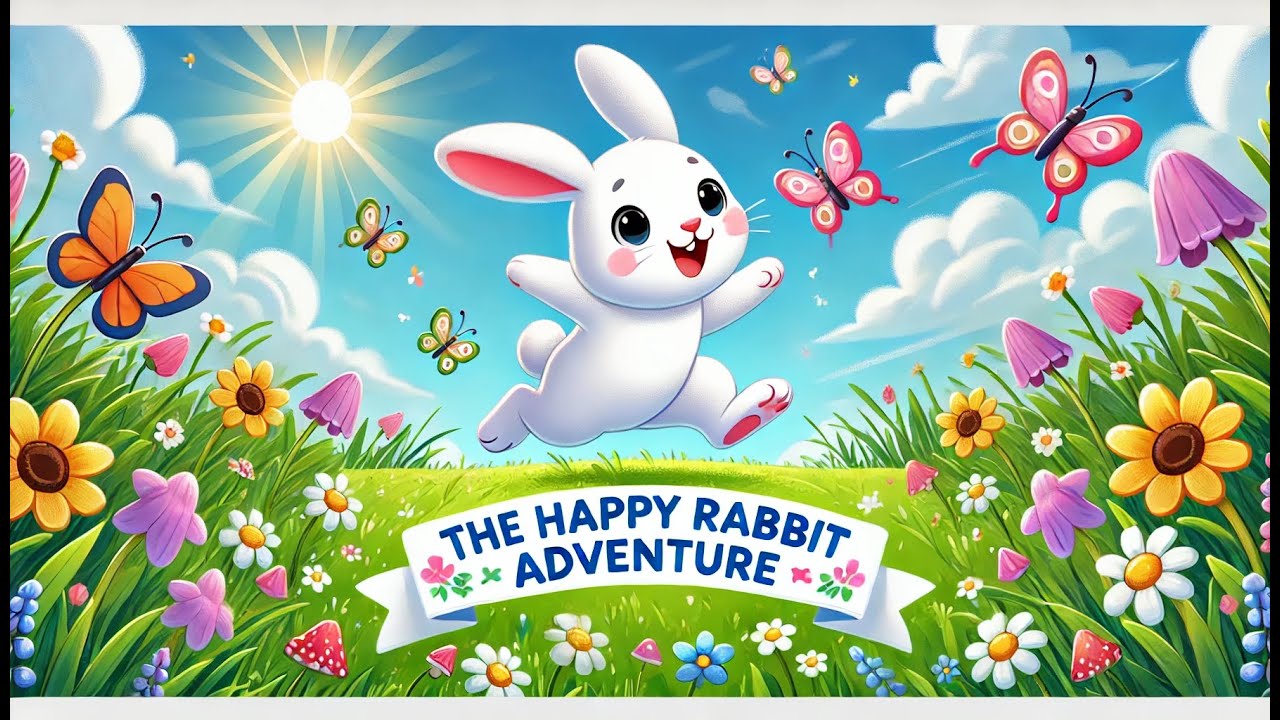 Nursery Rhymes: The Happy Little Rabbit | Nursery Rhymes for Kids - YouTube