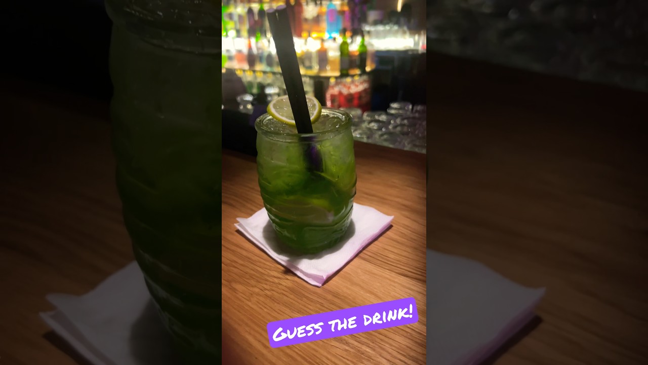 GUESS 💭 the drink! 