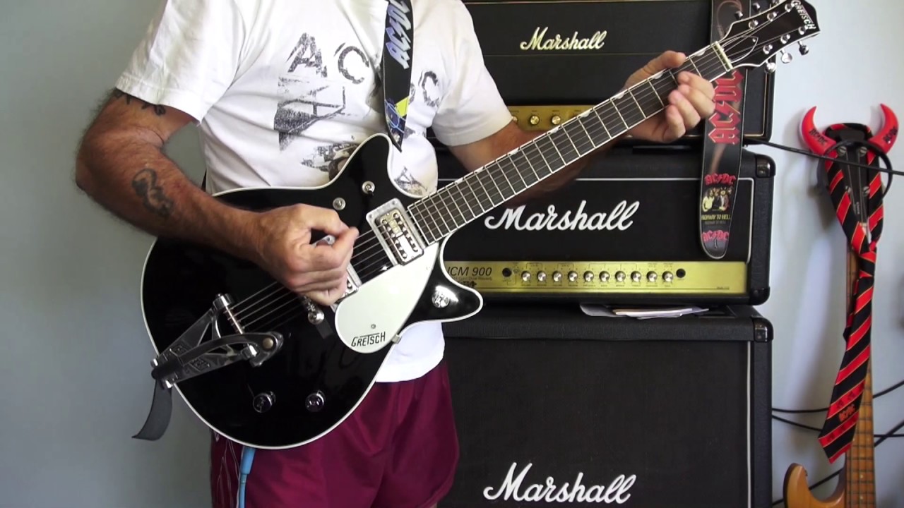 AC/DC Chase The Ace Malcolm Young's Rhythm Guitar cover - YouTube