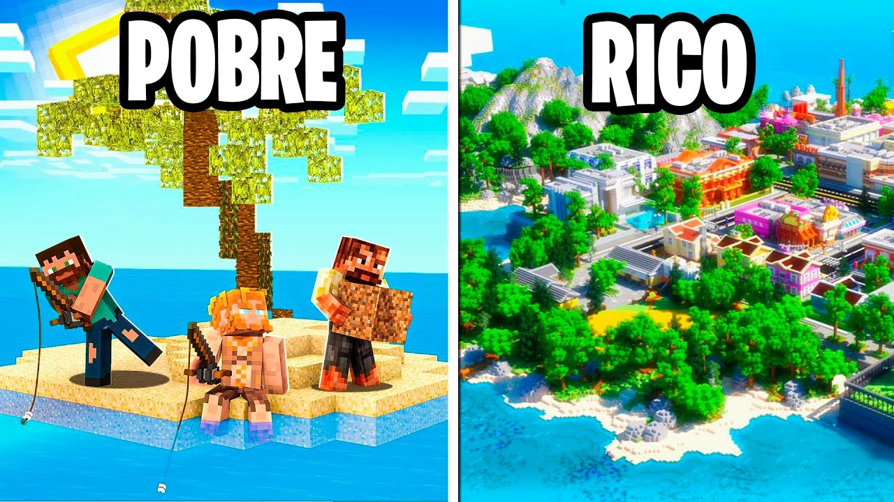 100 Jugadores Simulan Islas de Supervivencia en Minecraft | Vídeo Extra