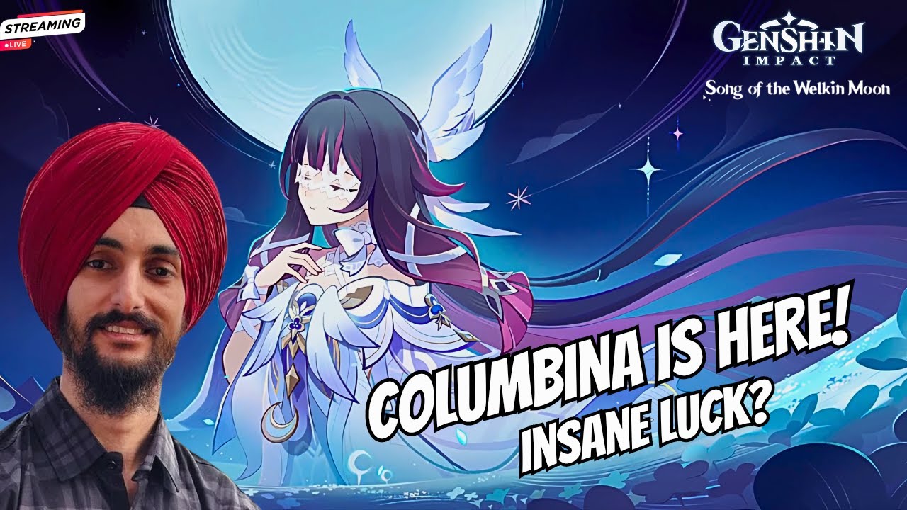 COLUMBINA IS HERE , BUILDING AND TESTING HER | GENSHIN IMPACT 