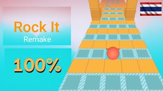 Rolling Sky Remake Rock It 100% Perfect Way Complete Gameplay By Tap Kenmee screenshot 1