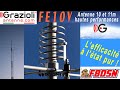 Fe10v grazioli antenne 58me donde 27  28 mhz haute performance radioamateur cbradio