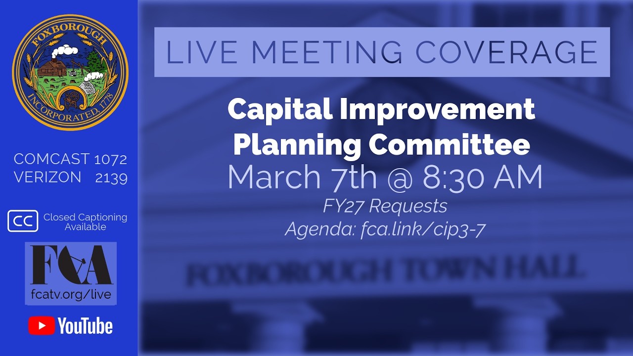 Capital Improvement Planning Committee 3/7/26