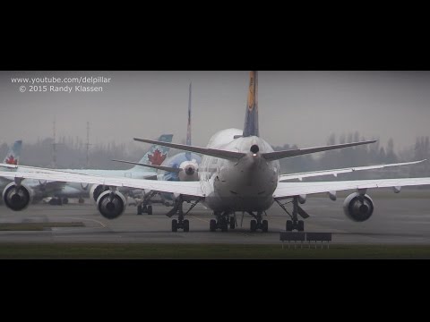 Part 2 best of December 2014 plane spotting at YVR