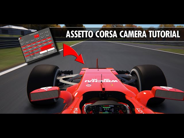 Understanding the camera system in Assetto Corsa