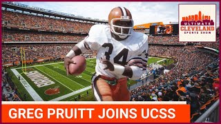 Cleveland Browns legend Greg Pruitt creates his UCSS debut!