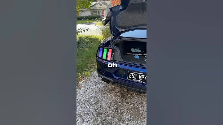 INSTALLING 2024 MUSTANG TAIL LIGHTS ON MY 2018 MUSTANG GT!! w/RGB