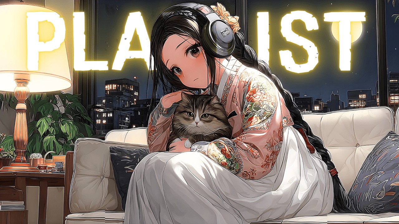 [Playlist] 고요한 조선의 밤 | 가야금 Lo-fi & 전통 감성 비트 모음 (공부/작업/새벽)