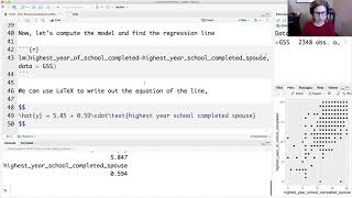 Inference for regression pre-lab (tidy), part 1 of 3