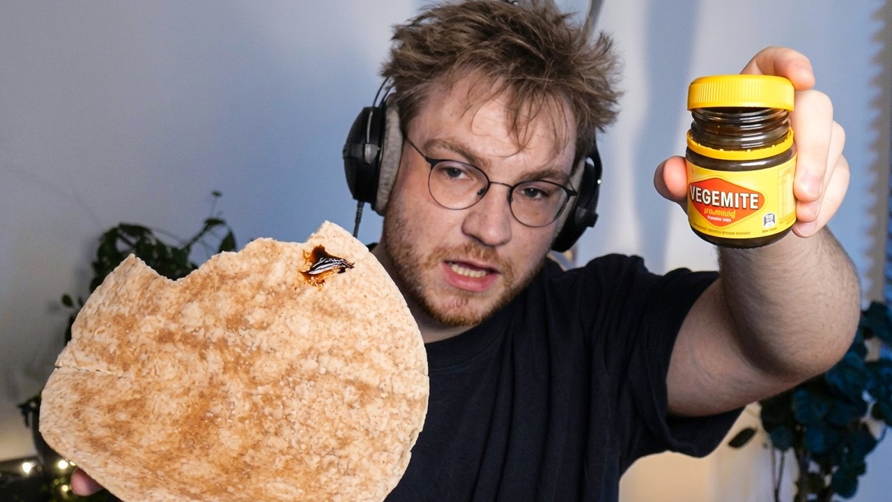 German Tries Australian Snacks For The First Time