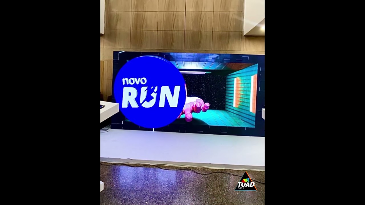 3D anamorphic display for Novonordisk event NSM”25. 