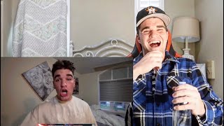 reacting to MOCKING DK videos ! ( hilarious )