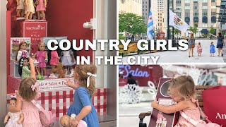 A Birthday at American Girl Chicago | Country Girls Visit the City