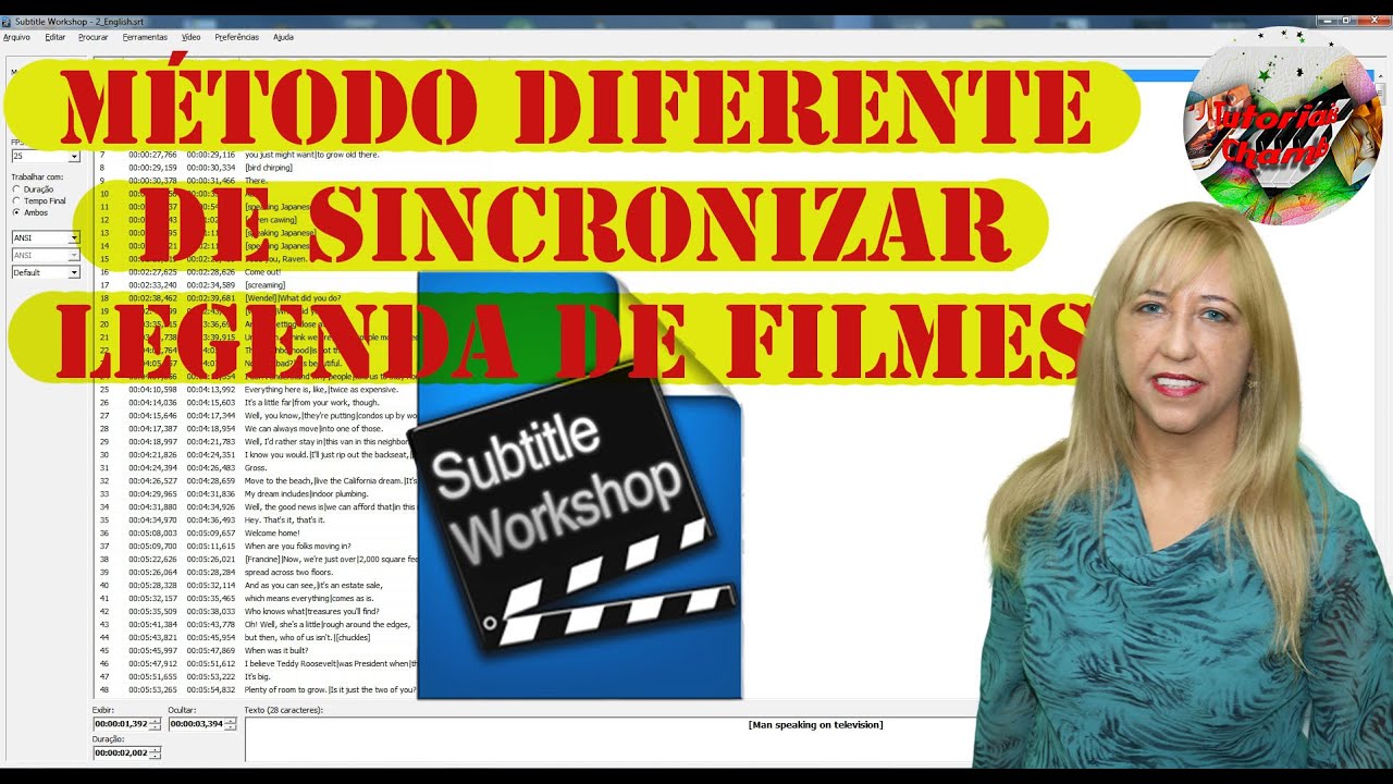 Método Diferente de Sincronizar Legenda de Filmes Subtitle