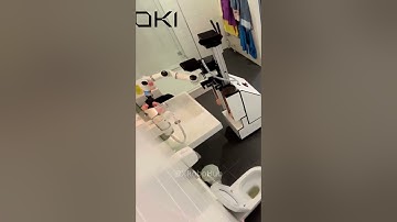 🔥🤖 A Cleaning Robot That Works Like a Human—Loki from Switzerland! 🧽🇨🇭 #robot #robotics