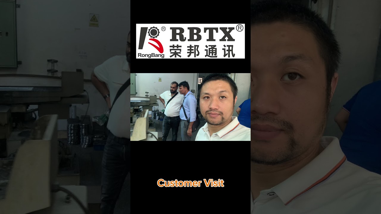 Factory Daily 2025-09-13 Customer Visit for Fiber Optic Cable Production Line