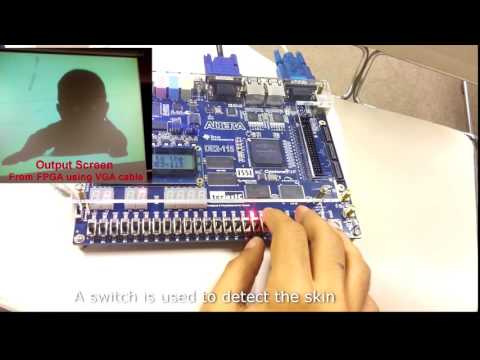 Skin detection on FPGA