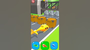 Shape-Shifting Race Gameplay level 185 /#shorts #shapeshifting