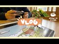 ☀ Freelance Illustrator Daily Vlog 1 | drawing in a cafe ✨