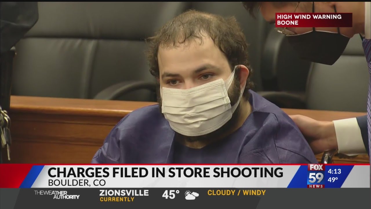Charges filed against Colorado mass shooting suspect