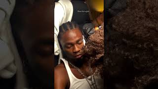 Omah Lay Gets a New Face Tattoo. #fyp #omahlay #Viral