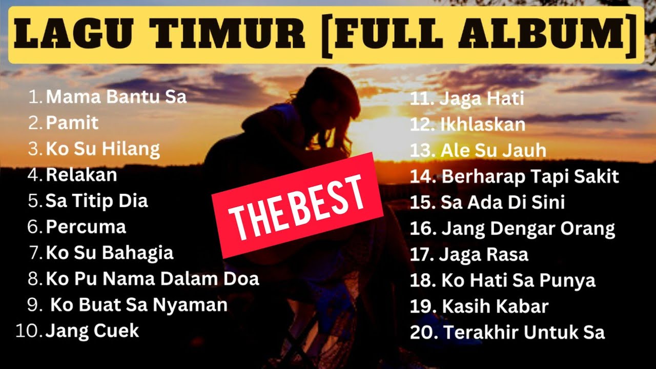 KUMPULAN LAGU TIMUR [FULL ALBUM] VIRAL || LAGU PILIHAN TERBAIK || Jang ...
