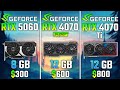RTX 5060 vs RTX 4070 SUPER vs RTX 4070 Ti | Test in 6 Games
