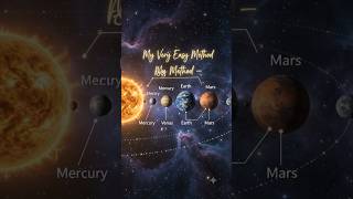 Solar System Planets name Trick🚀 #rrbntpc #ssccgl #planetsnametrick #solarsystem #planets #gktricks