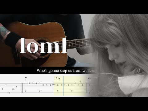 loml (Fingerstyle) - Taylor Swift