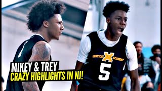 Mikey Williams \& Trey Parker Went Absolutely CRAZY!! Vertical OT Thriller In New Jersey!