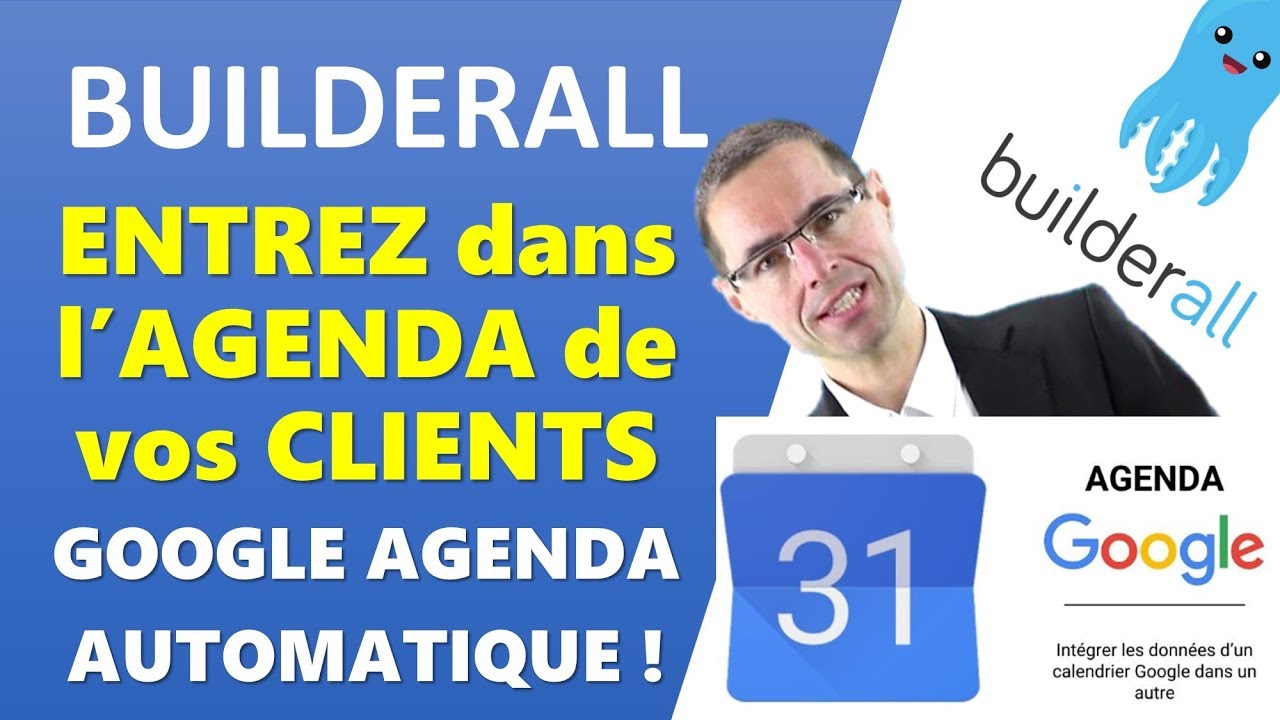 Bouton Agenda Google : Relancez facilement vos prospects avec BuilderAll en français