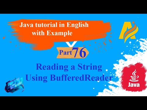 Java Tutorial |Part 76 | Reading a String Using InputStreamReader and BufferedReader