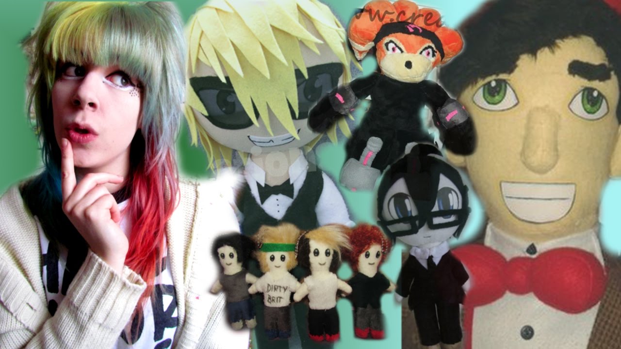 LOOK AT MY UGLY PLUSHIES! 59 custom plushies and counting! Oldest to newest!- Cloctor Creations