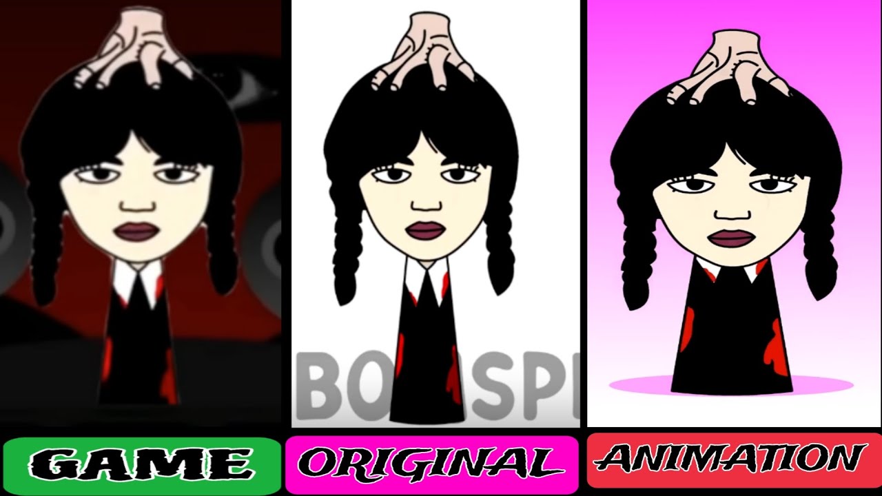 My Sprunki OC: Wednesday Sprunki Incredibox GAMES original animation version 