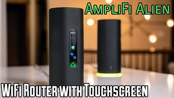 AmpliFi Alien WiFi 6 | WiFi System | WiFi Router with Touchscreen