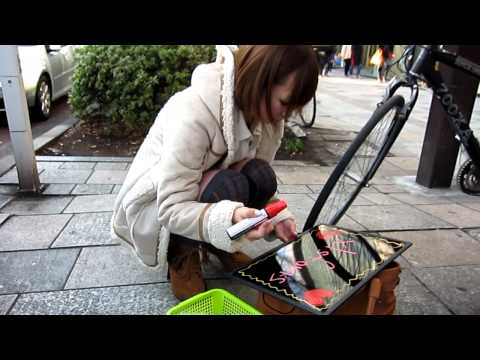 美女Linux撮影時のオフ（メイキング）動画 その2