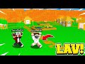 LAV YÜKSELİYOR (20 izleyici ile) - Minecraft