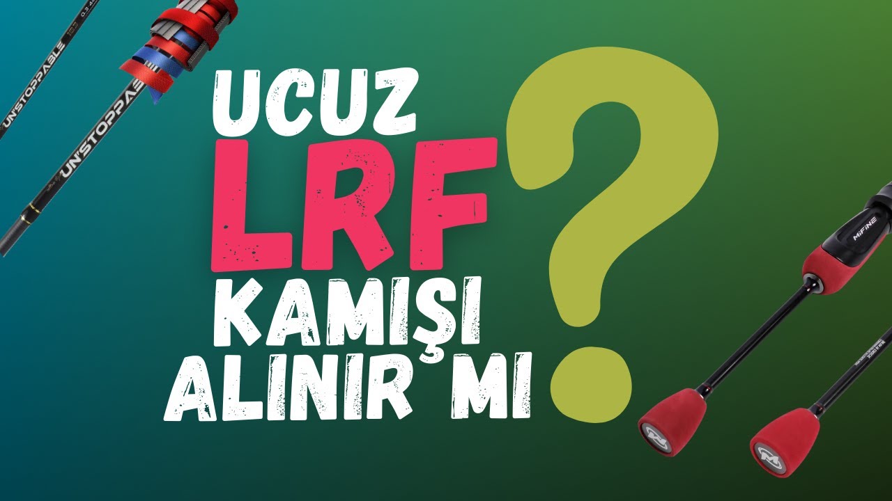 Ucuz LRF Kamışları ile av: Mifine Outrange. Unstoppable