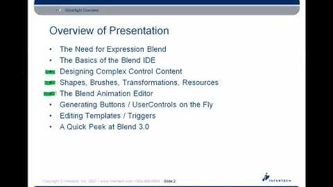 Intertech - Part 1 A Programmers Intro to Expression Blend