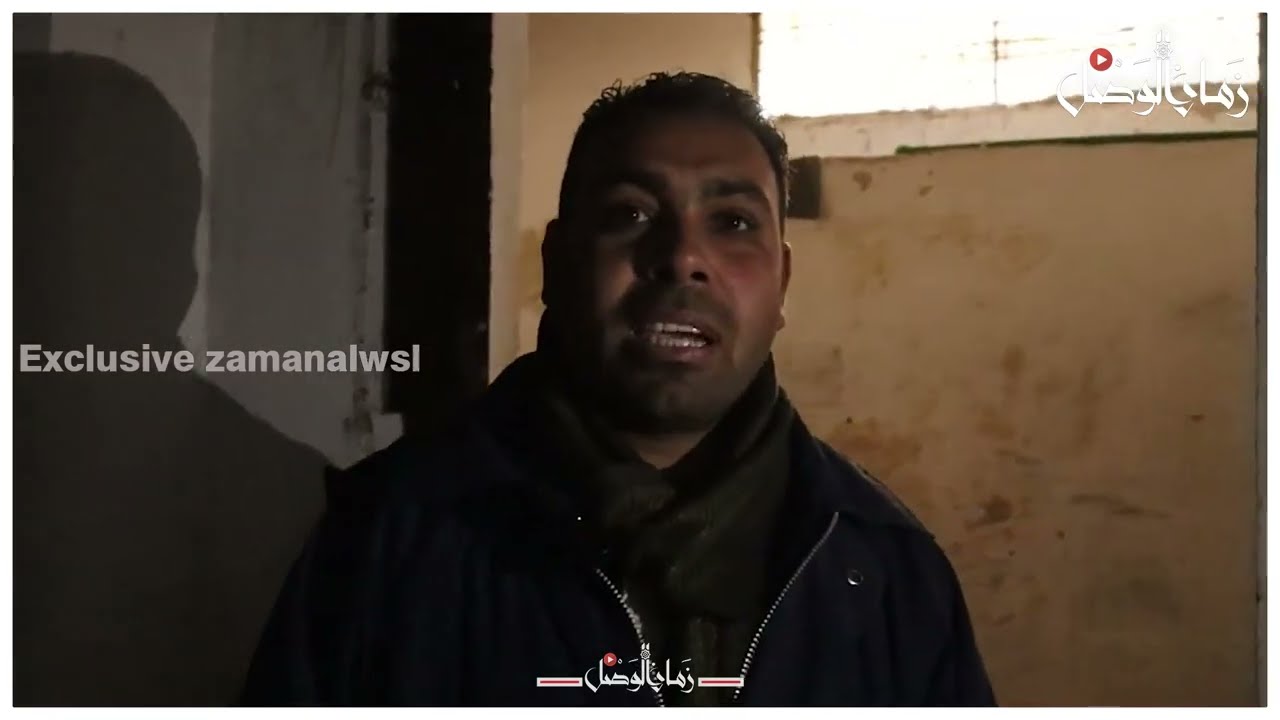 من مكان اعتقاله 